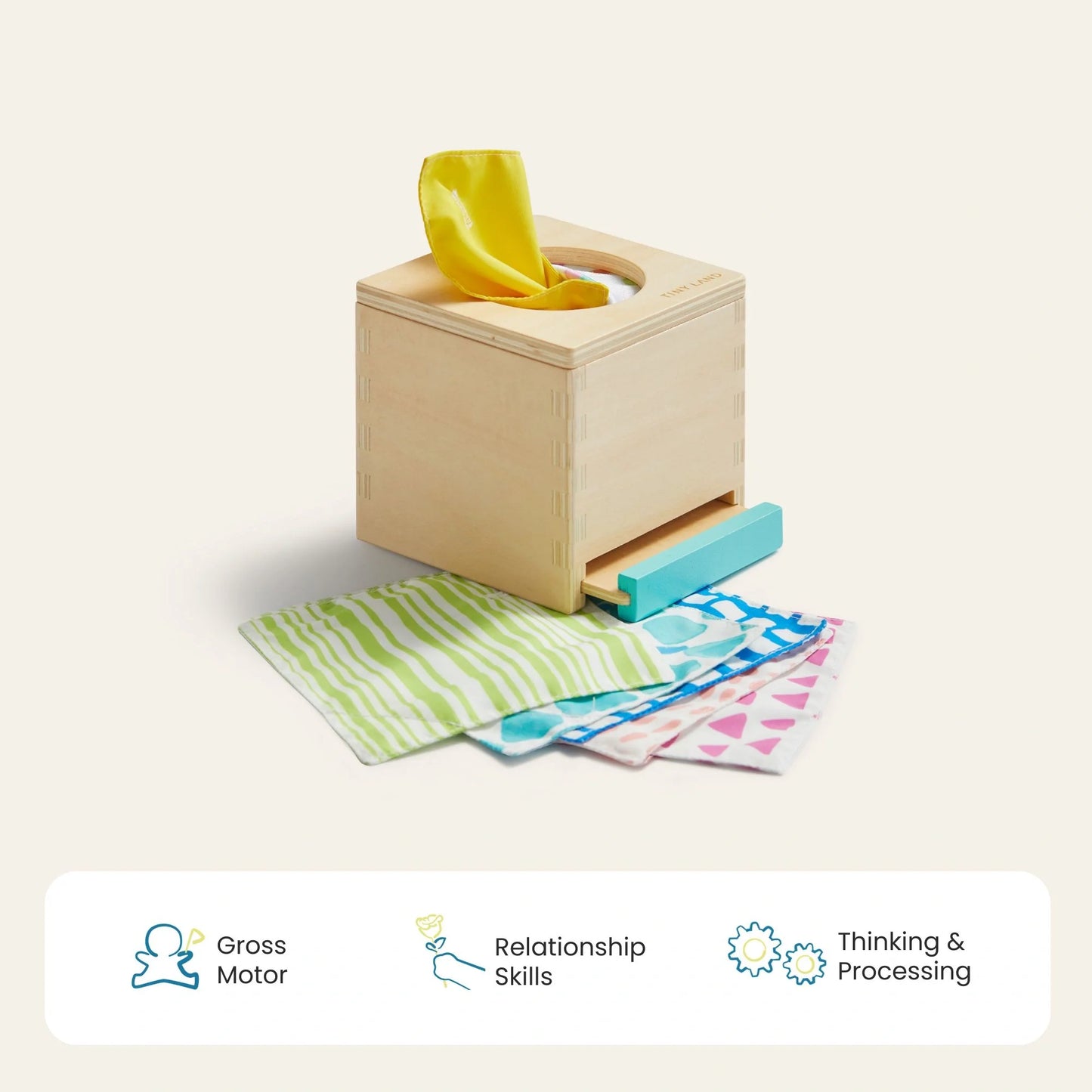 Tiny Land® Montessori Toys for Newborns (4–6 Months)