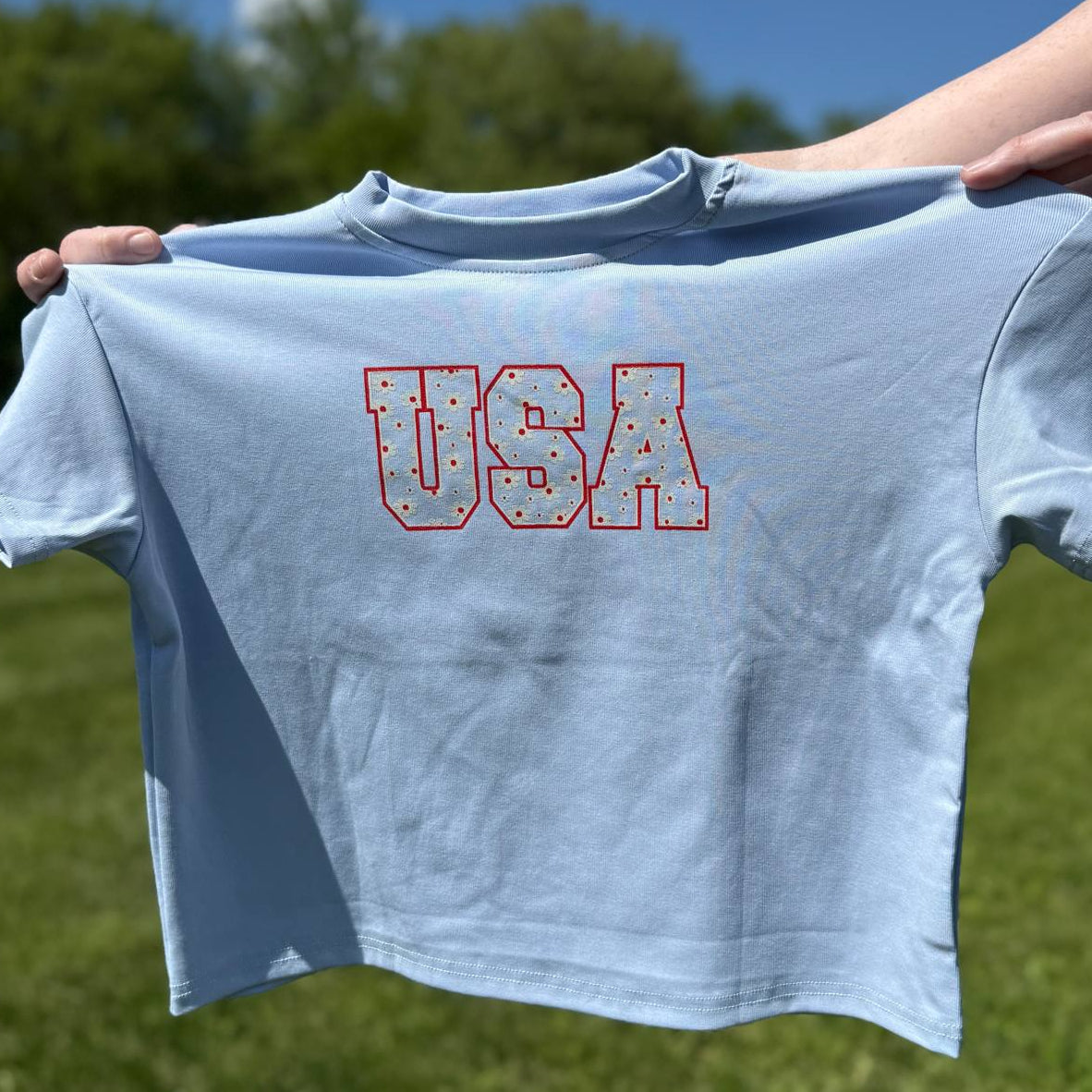 USA Daisy Oversized T-Shirt