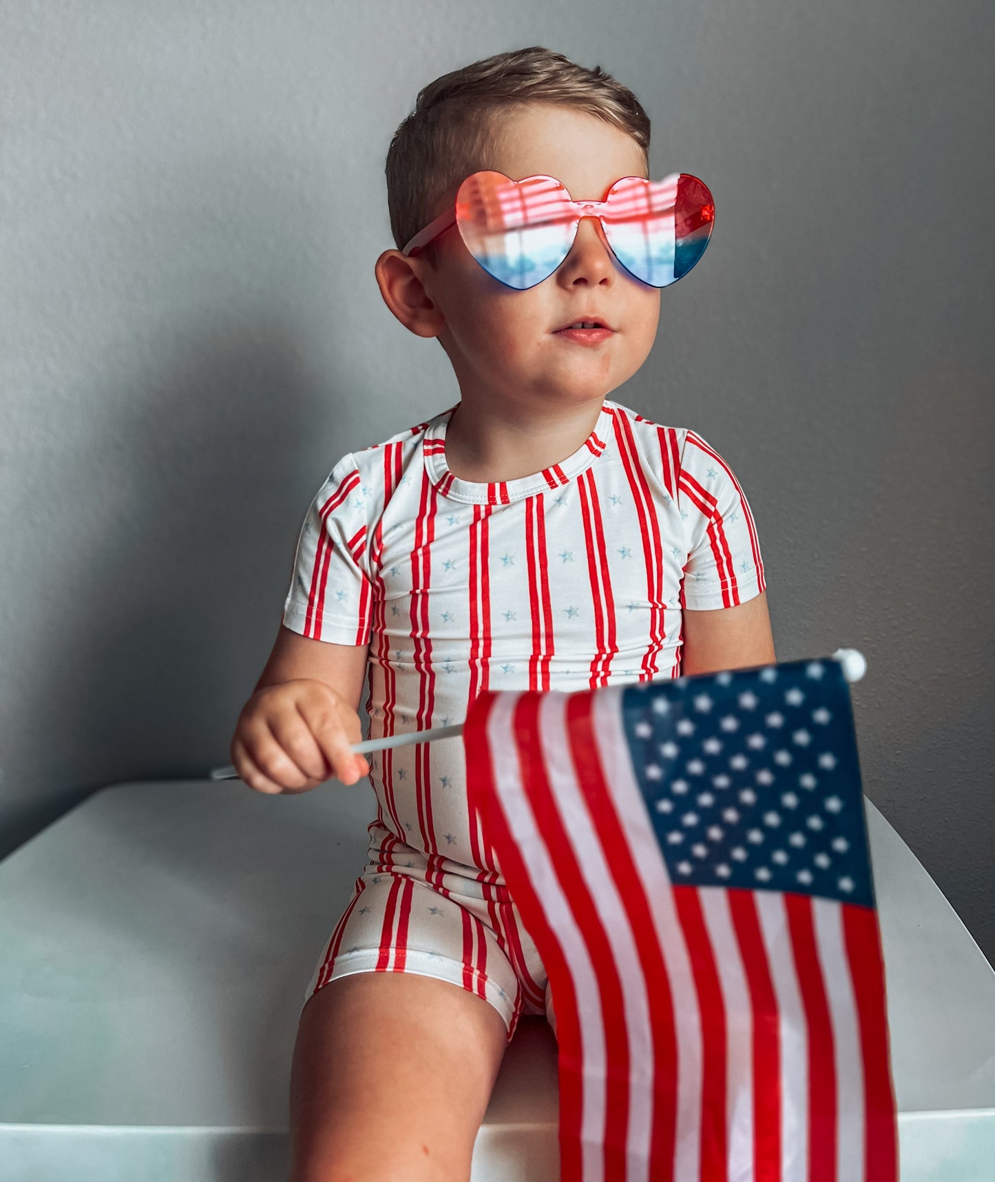 Stars & Stripes 2pc Bamboo Pajamas