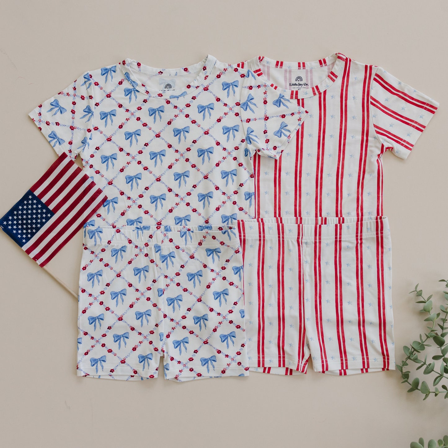 Stars & Stripes 2pc Bamboo Pajamas